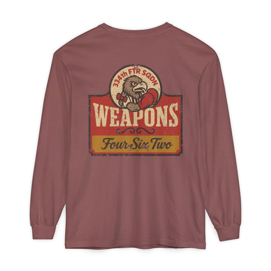 334th FS Strike Eagle Vintage Long Sleeve Tee