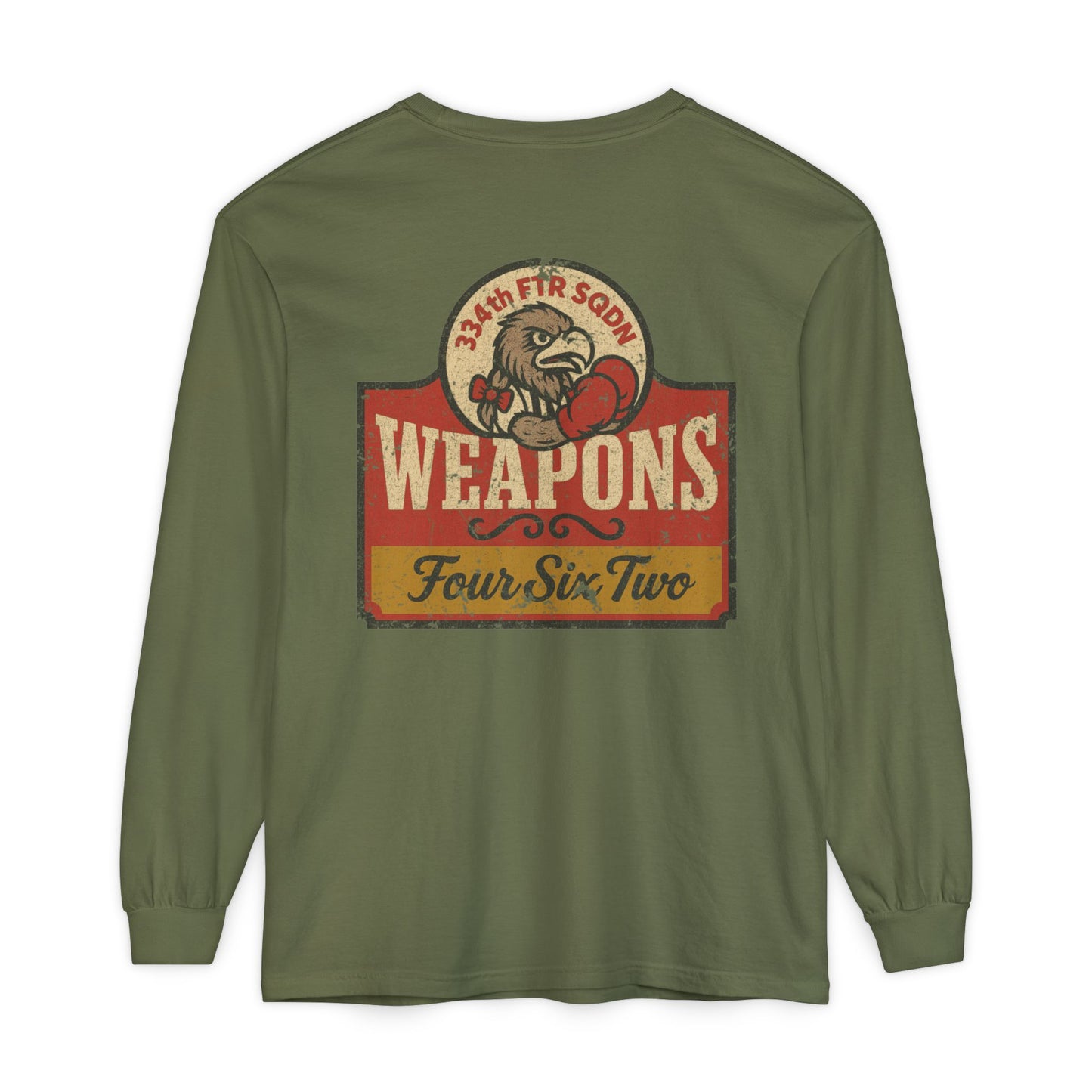 The Long-Sleeve Crew: Flight Line Grit, All-Day Comfort