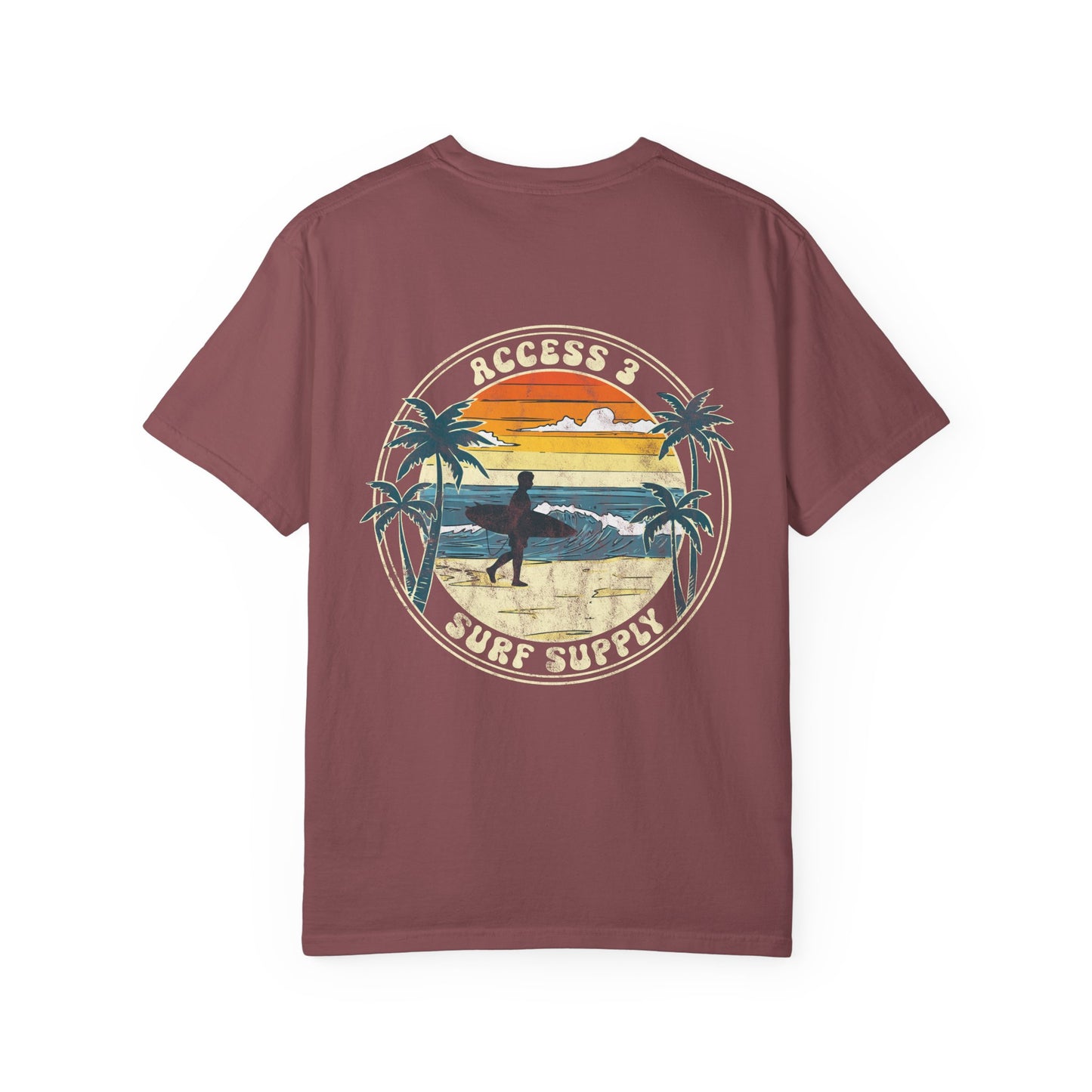 Sunrise Surf Tee – Vintage Coastal Vibes