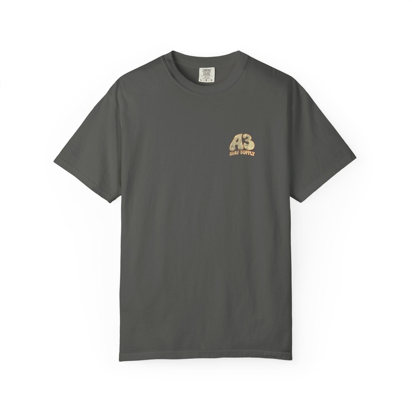 Surf Supply Retro Logo T-Shirt — "Access Surf Supply" Distressed Circle Graphic