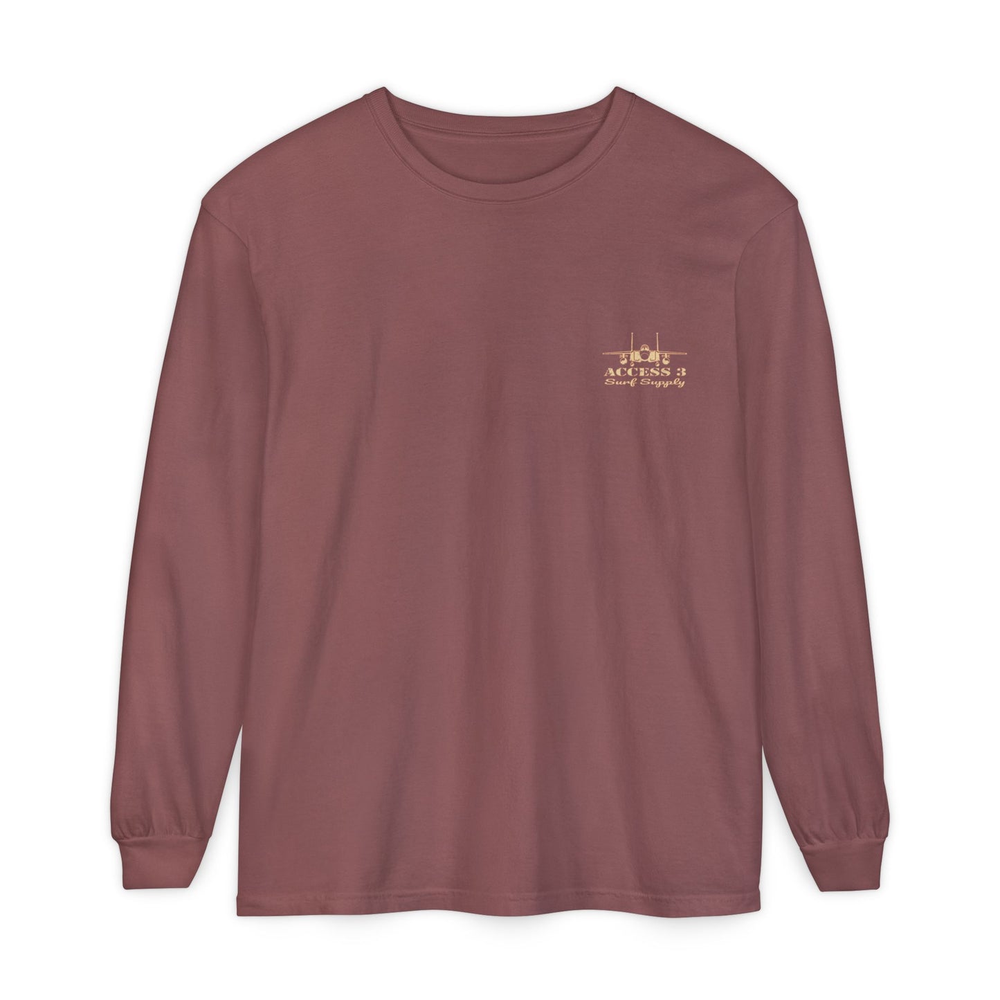 The Long-Sleeve Crew: Flight Line Grit, All-Day Comfort