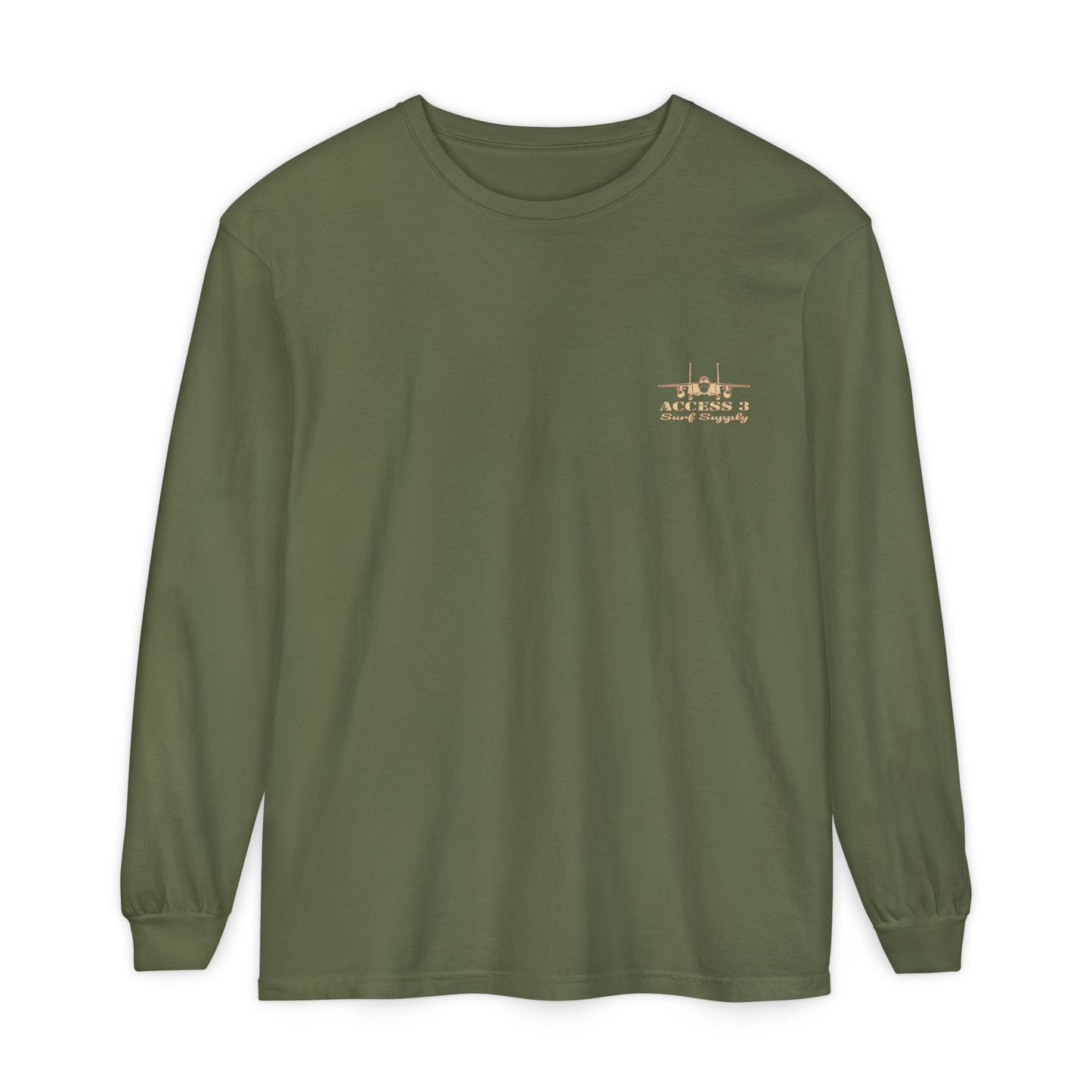 The Long-Sleeve Crew: Flight Line Grit, All-Day Comfort