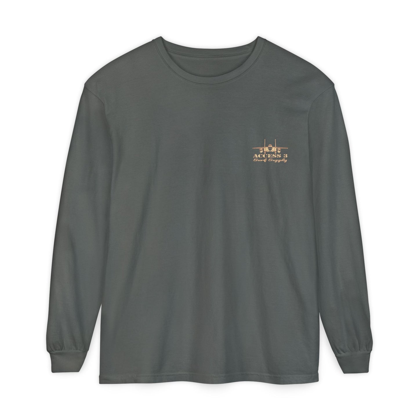 The Long-Sleeve Crew: Flight Line Grit, All-Day Comfort