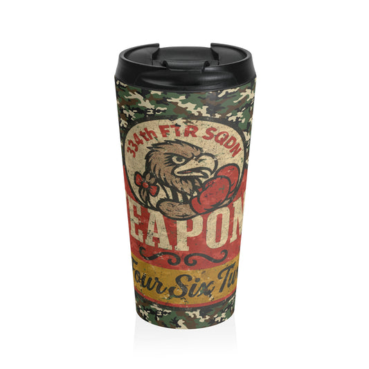 334th Vintage Retro Eagle Tumbler