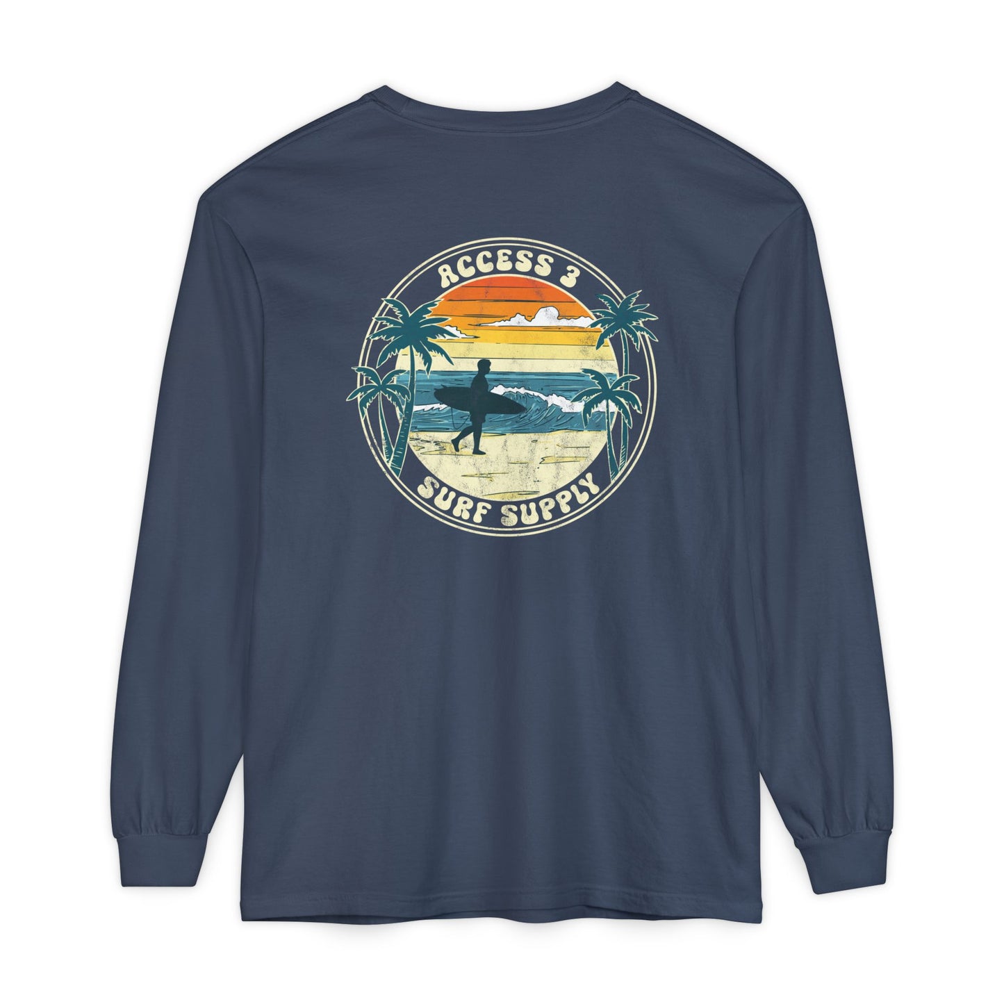 Sunrise Surf Long Sleeve – Vintage Coastal Vibes