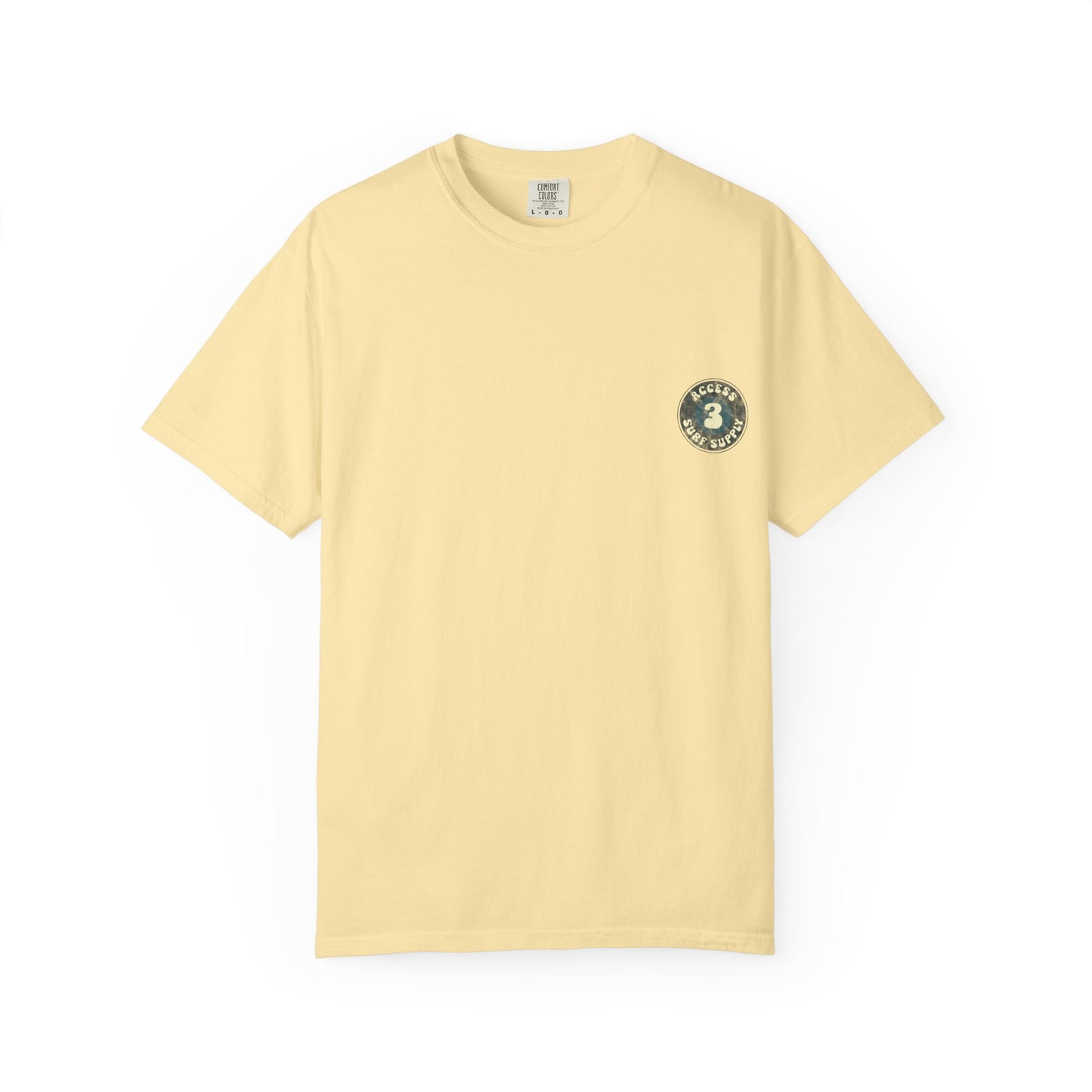 Access 3 Surf Supply Retro Surfboard Tee
