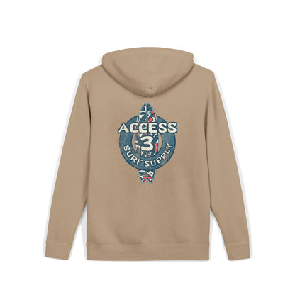 Access 3 Vintage Surf Logo Hoodie