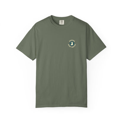 Access 3 Surf Supply Retro Surfboard Tee