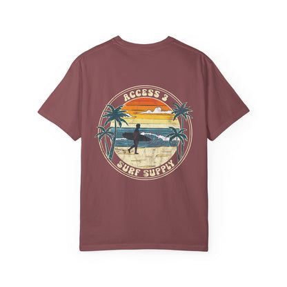 Sunrise Surf Tee – Vintage Coastal Vibes