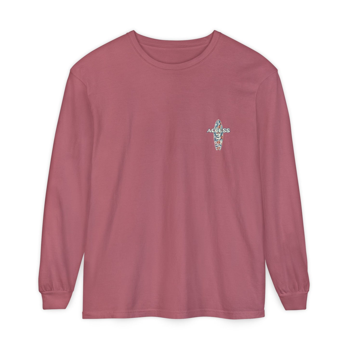 Access 3 Vintage Surf Supply Long Sleeve Logo Tee