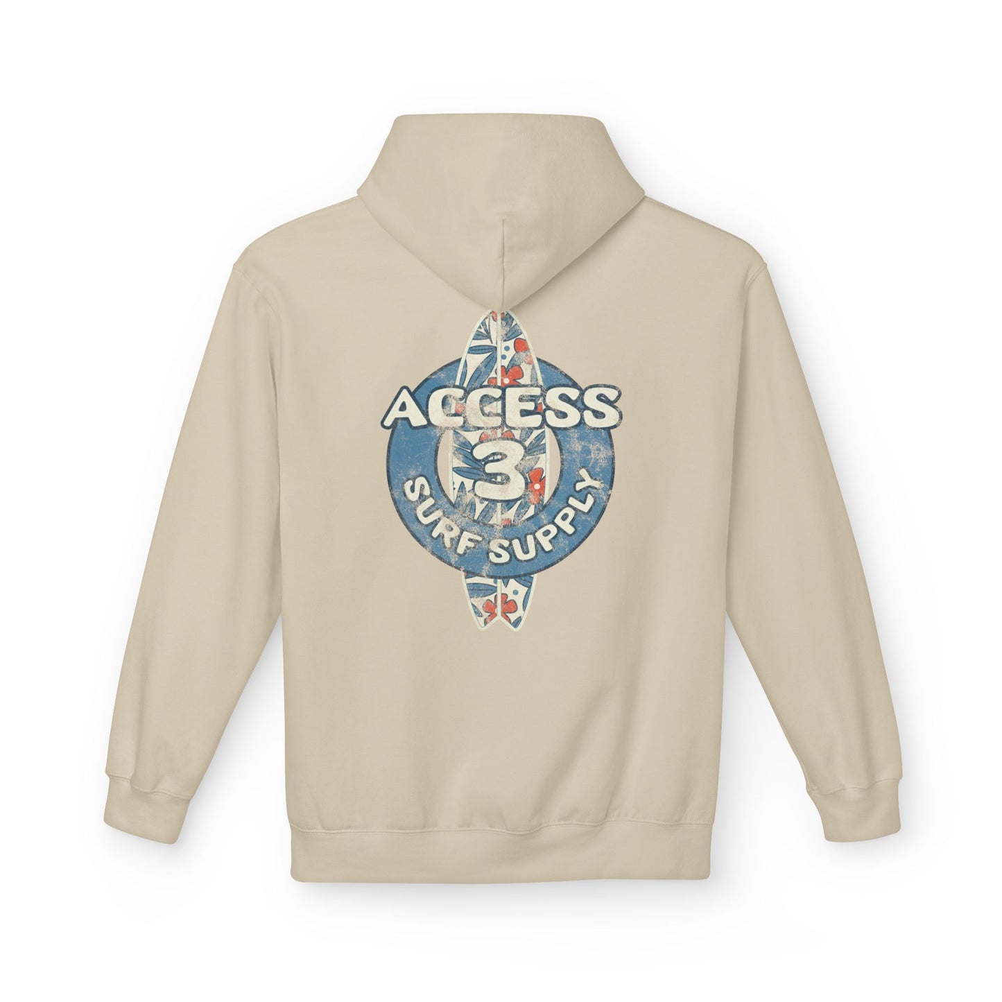 Access 3 Vintage Surf Logo Hoodie