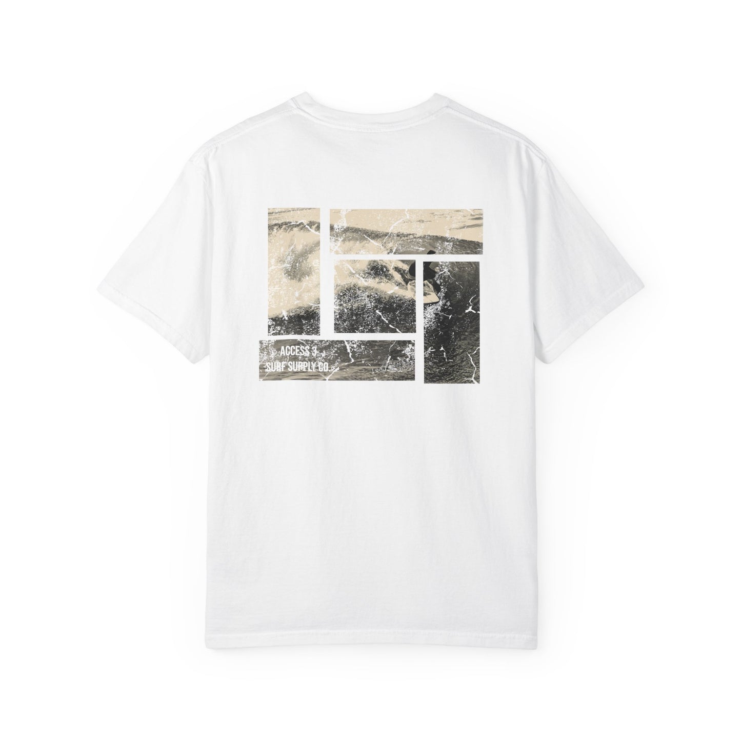 Wave Collage Retro Graphic Tee