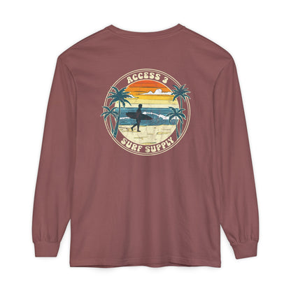 Sunrise Surf Long Sleeve – Vintage Coastal Vibes