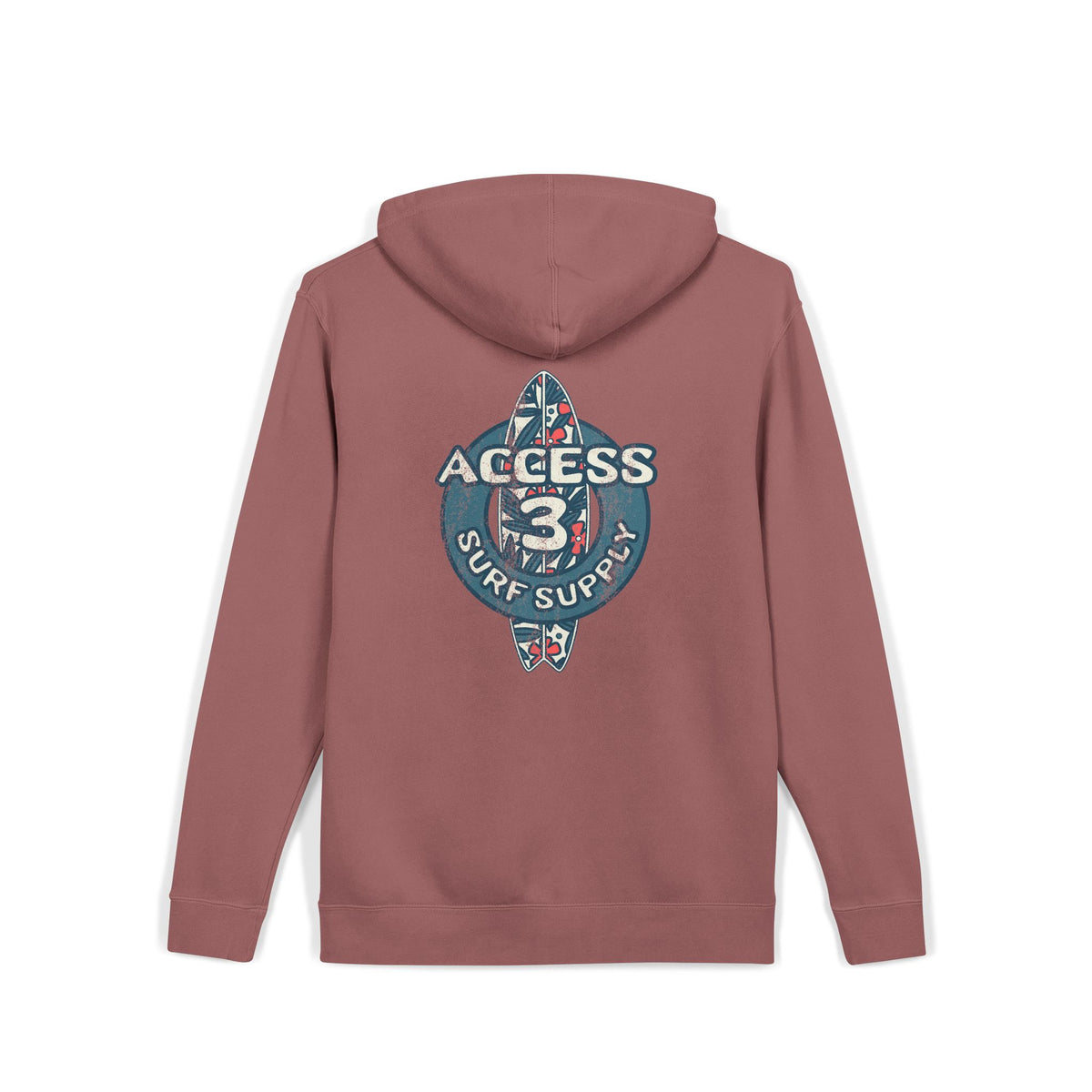 Access 3 Vintage Surf Logo Hoodie