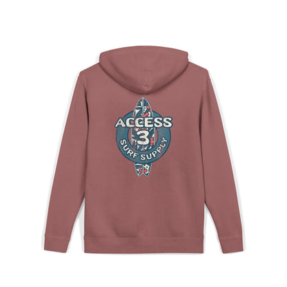 Access 3 Vintage Surf Logo Hoodie