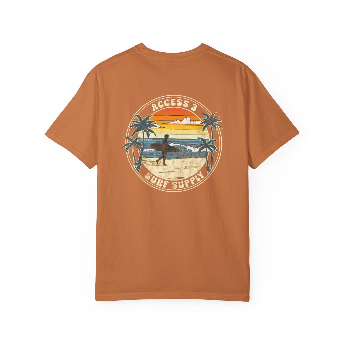 Sunrise Surf Tee – Vintage Coastal Vibes