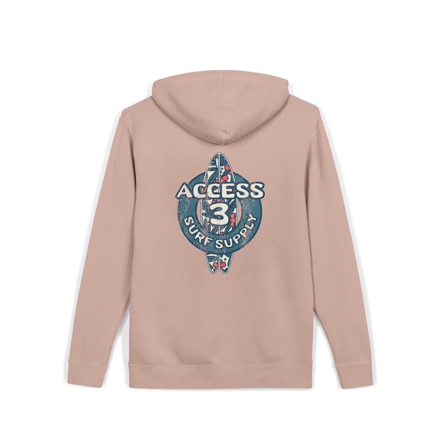 Access 3 Vintage Surf Logo Hoodie
