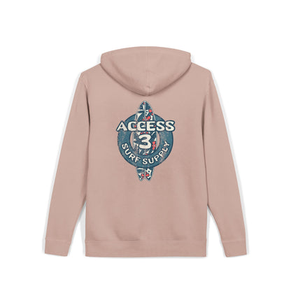 Access 3 Vintage Surf Logo Hoodie