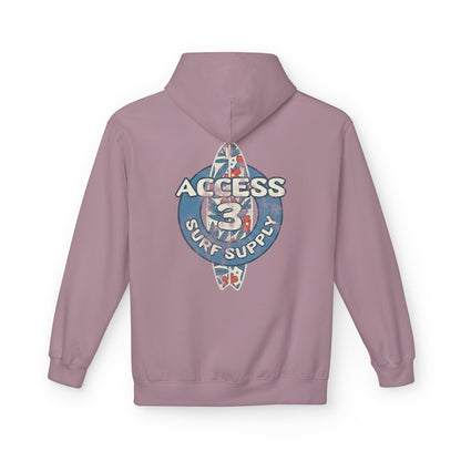 Access 3 Vintage Surf Logo Hoodie