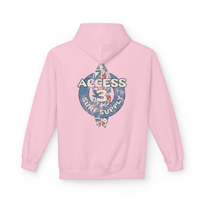 Access 3 Vintage Surf Logo Hoodie