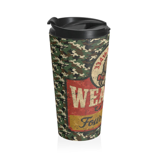 334th Vintage Retro Eagle Tumbler