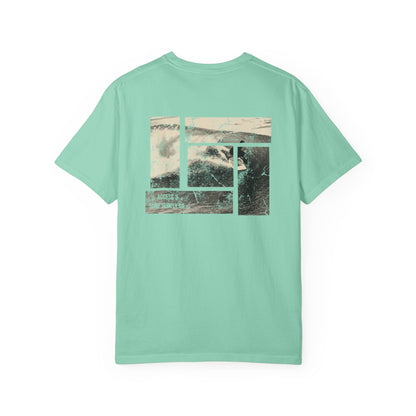 Wave Collage Retro Graphic Tee