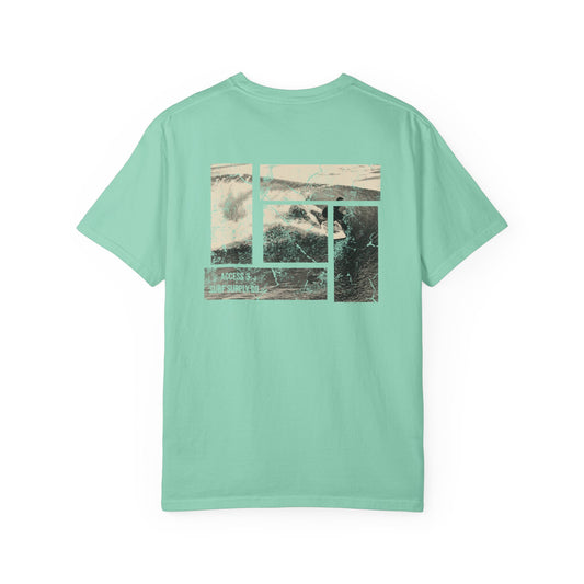 Wave Collage Retro Graphic Tee