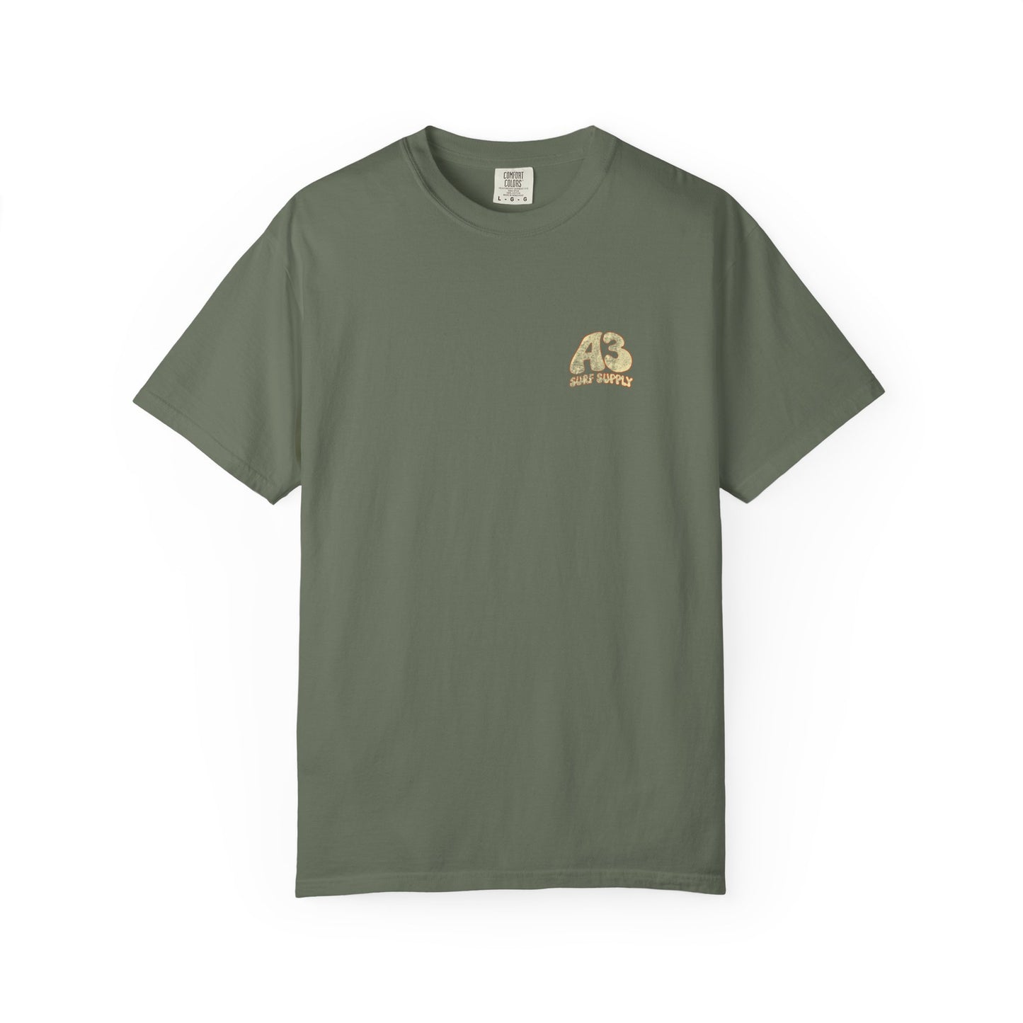 Surf Supply Retro Logo T-Shirt — "Access Surf Supply" Distressed Circle Graphic