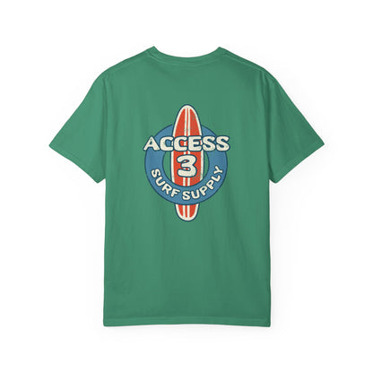 Access 3 Surf Supply Retro Surfboard Tee