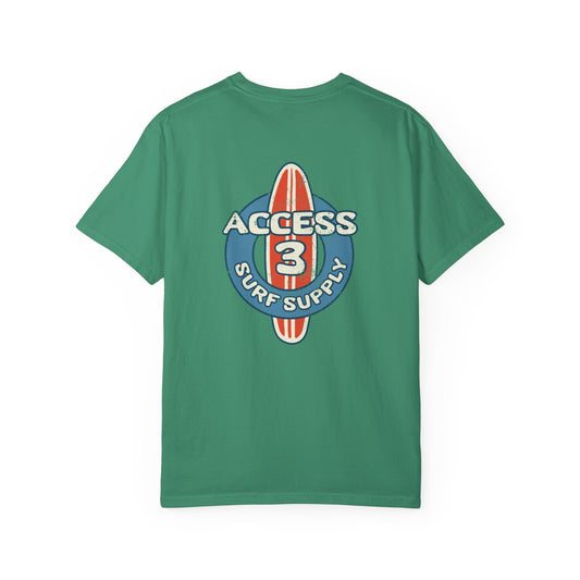 Access 3 Surf Supply Retro Surfboard Tee