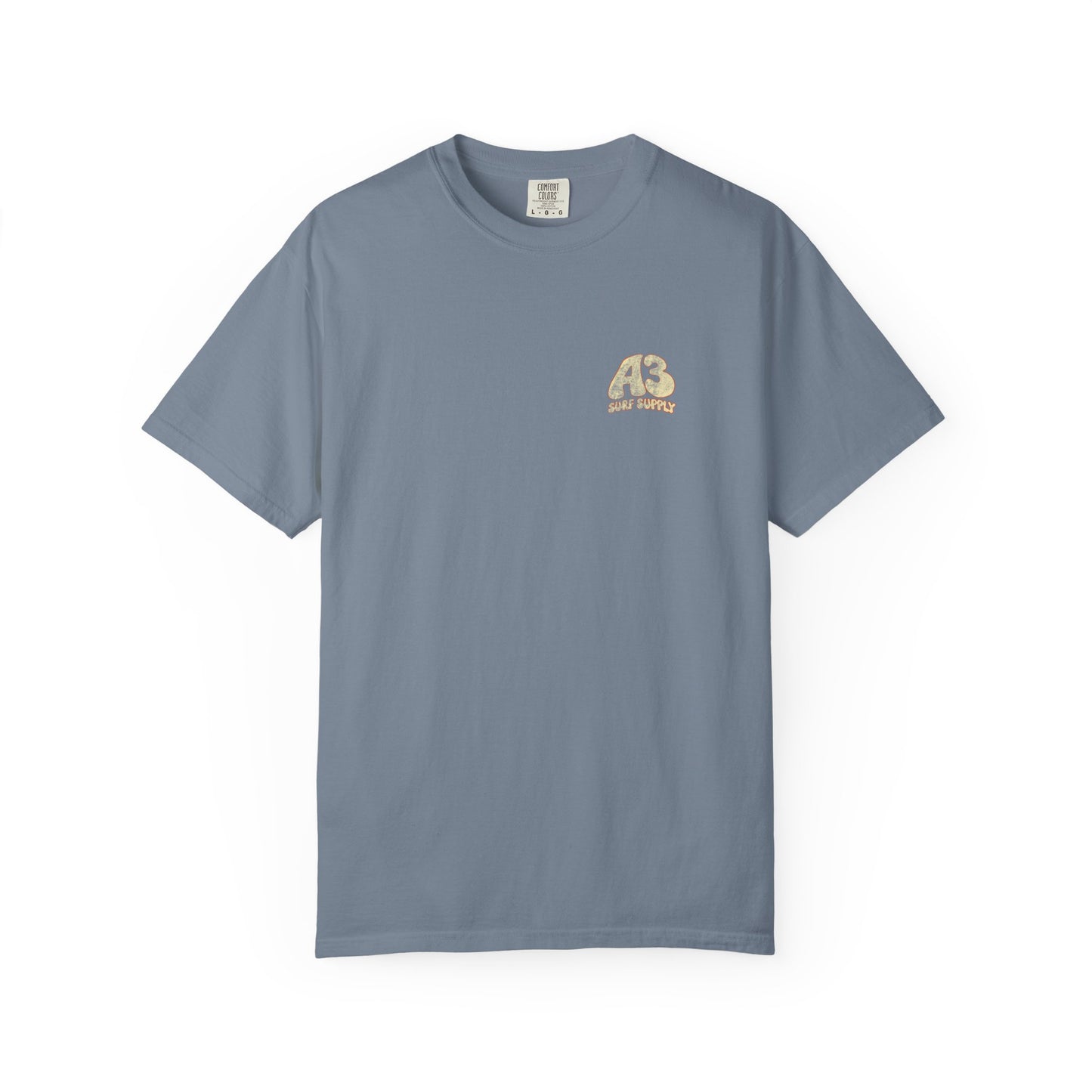 Surf Supply Retro Logo T-Shirt — "Access Surf Supply" Distressed Circle Graphic