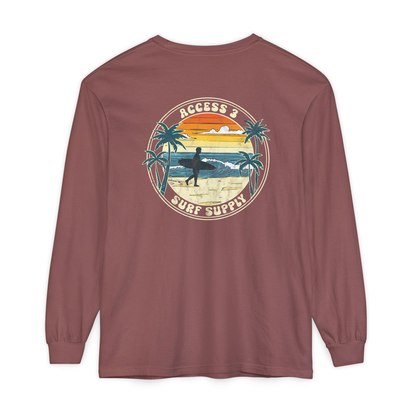 Sunrise Surf Long Sleeve – Vintage Coastal Vibes