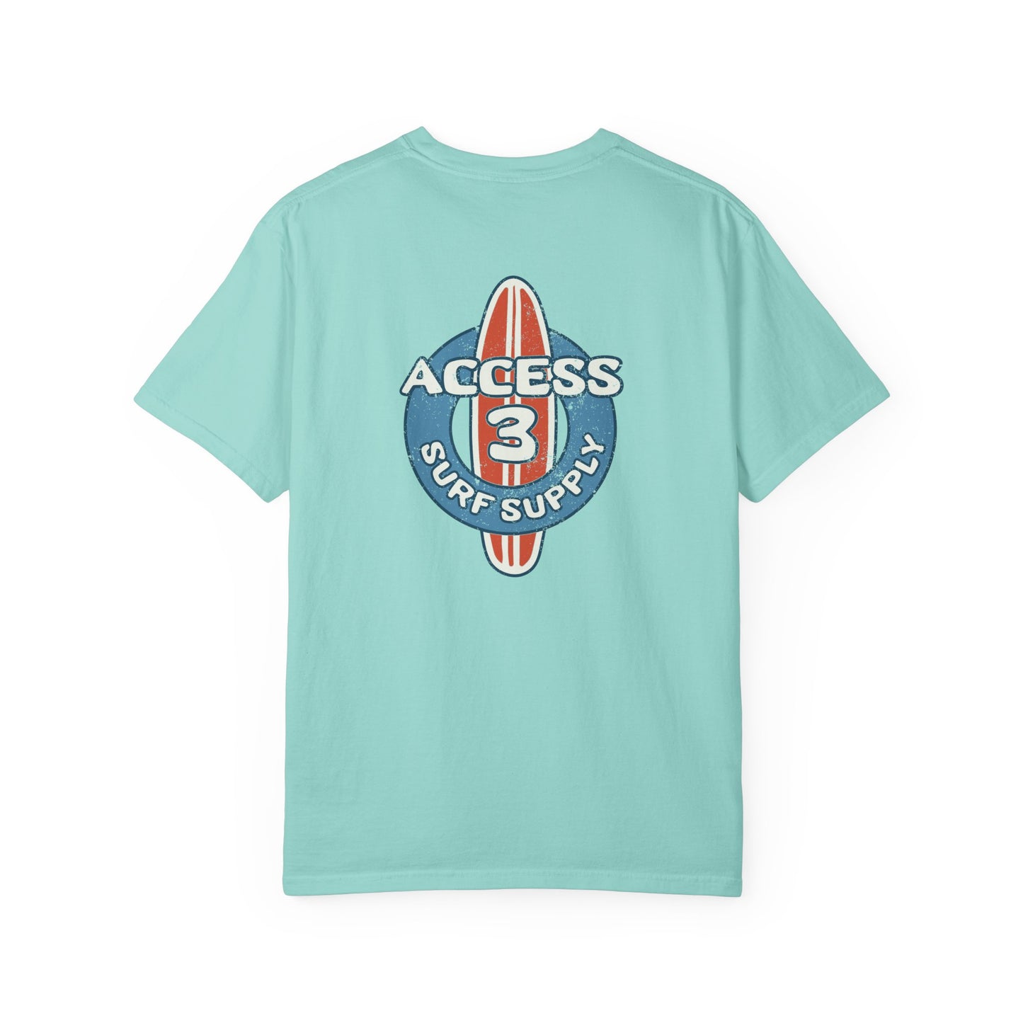 Access 3 Surf Supply Retro Surfboard Tee