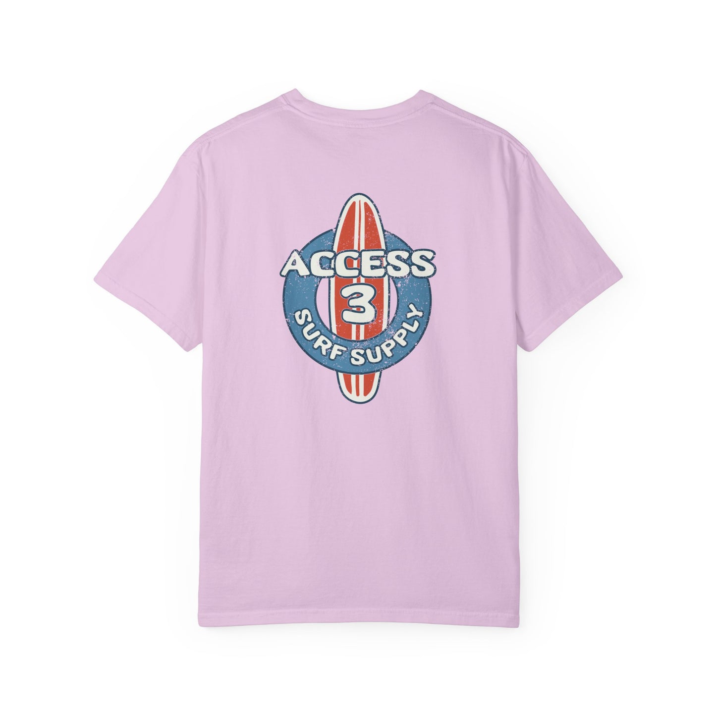 Access 3 Surf Supply Retro Surfboard Tee