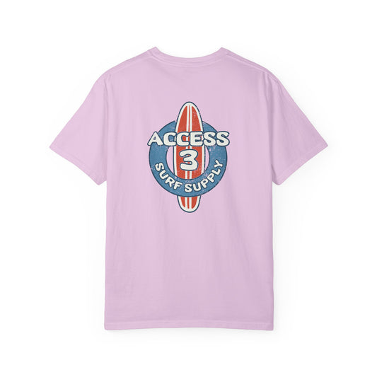 Access 3 Surf Supply Retro Surfboard Tee