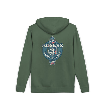 Access 3 Vintage Surf Logo Hoodie