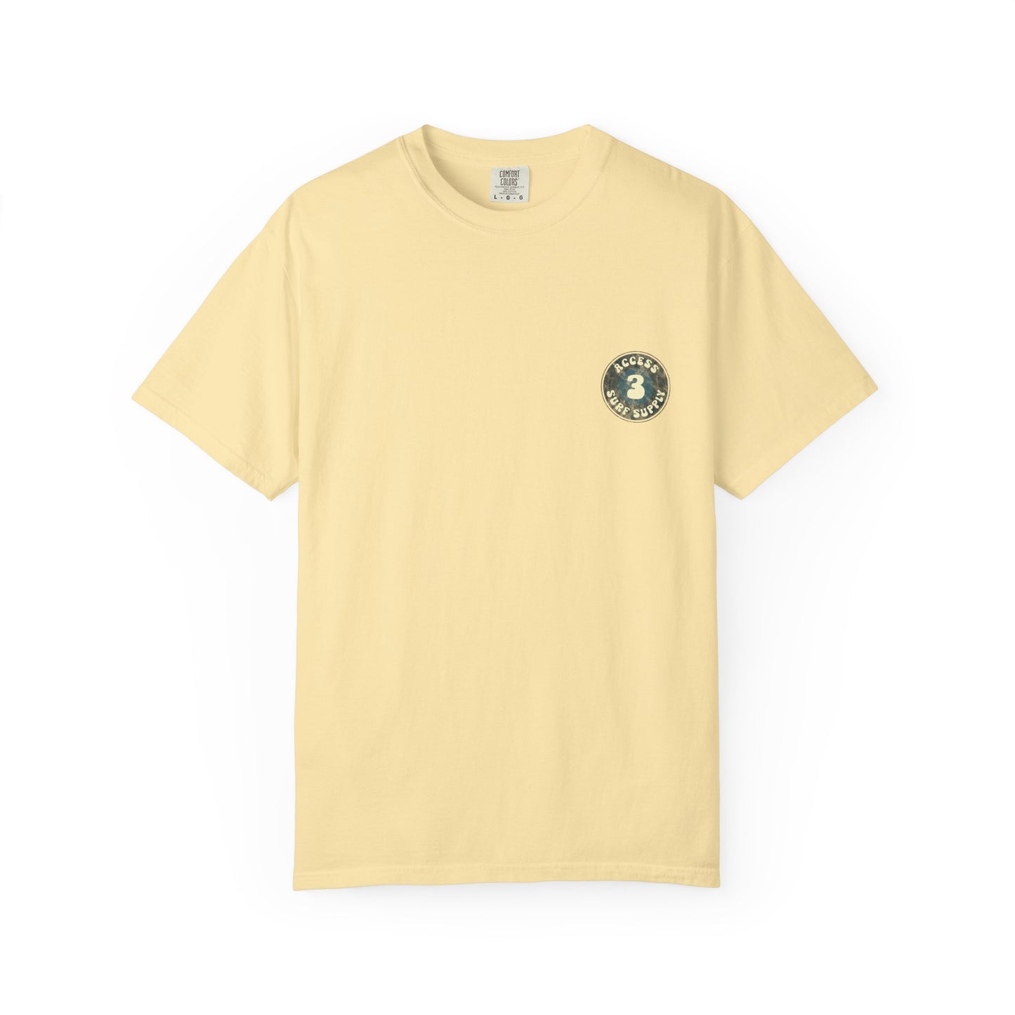 Access 3 Surf Supply Retro Surfboard Tee