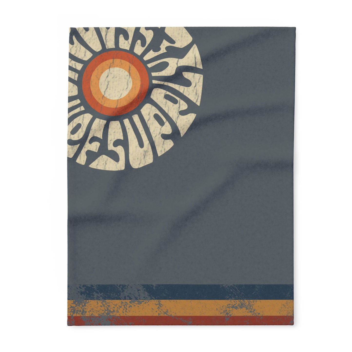 70s Slate Sunset Surf Beach Blanket