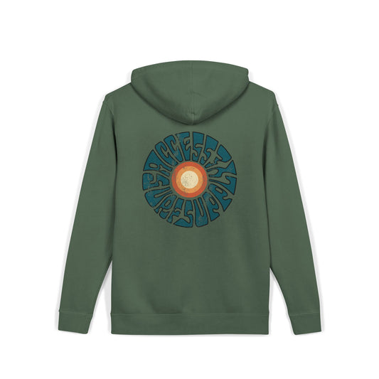 Retro Sunburst Hoodie