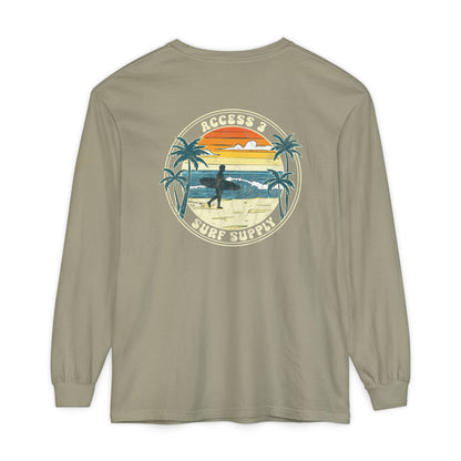 Sunrise Surf Long Sleeve – Vintage Coastal Vibes