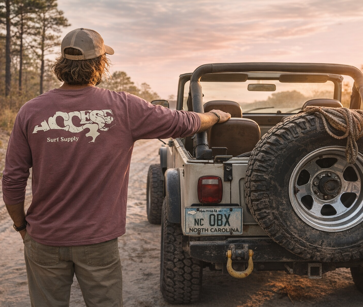 North Carolina 'Dirt Digs Us' Long Sleeve T-Shirt
