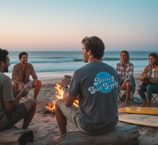 High Tide Lanes Tee – Retro Logo Edition