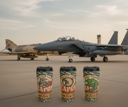 334th Vintage Retro Eagle Tumbler