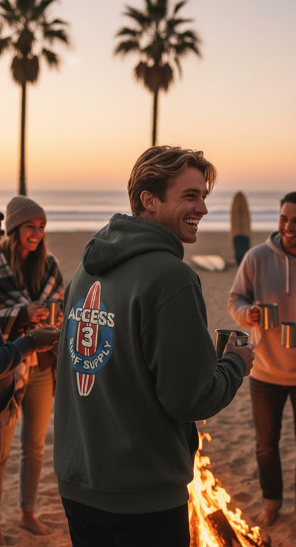 From Dawn Patrol to Last Call – Your Surf-Ready, Bonfire-Bound Hoodie